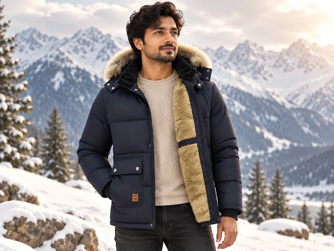 Hooded Winter Puffer Jacket — photo 1