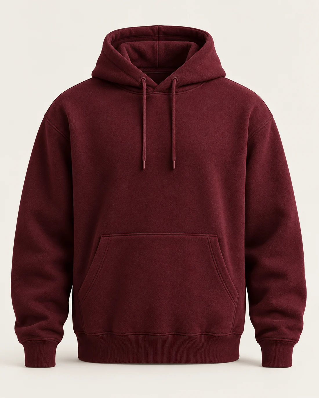 Burgundy Everyday Fleece Hoodie