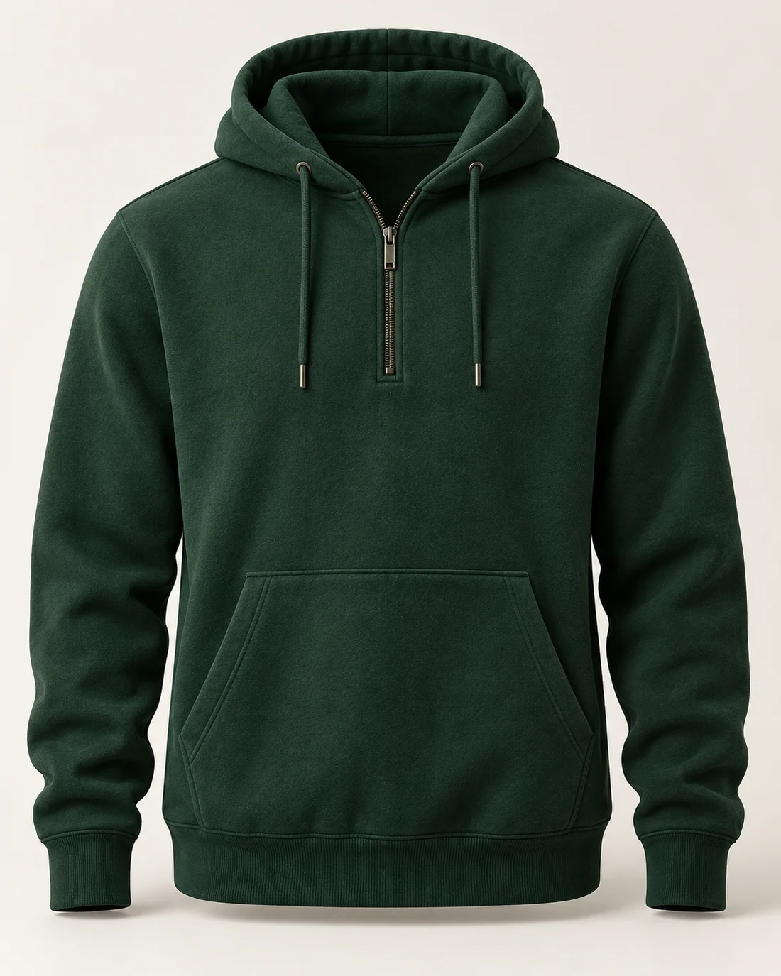 Forest Half-Zip Hooded Sweatshirt